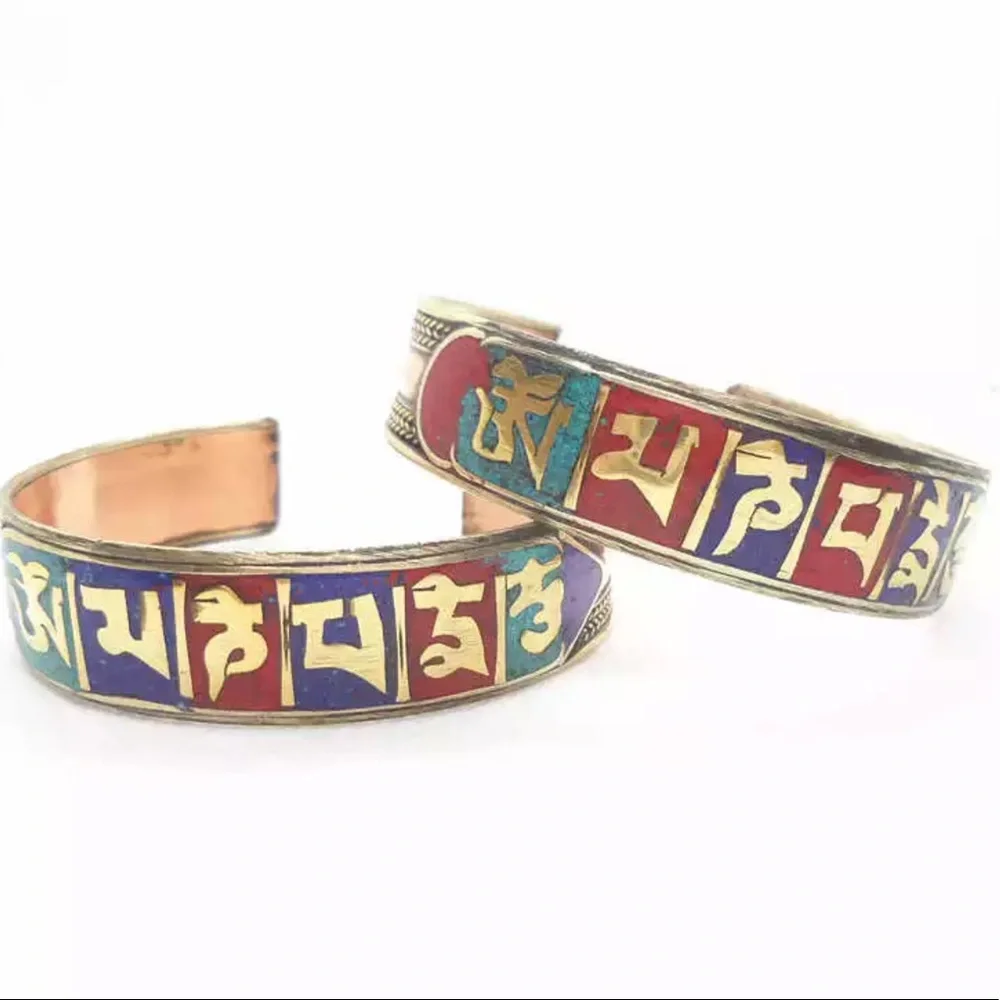Tibetan Medicine bracelets with gemstones - Picture 2 of 2